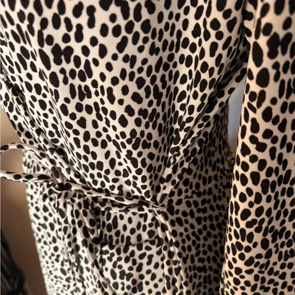 Banana Republic Black and White Animal Print Dress - Picture 9 of 10